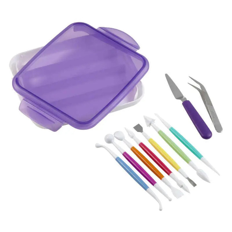 Wilton 10 Piece Gumpaste & Fondant Tool Set