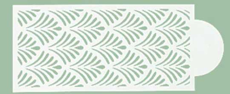 Art Deco Cake Decorating Stencil