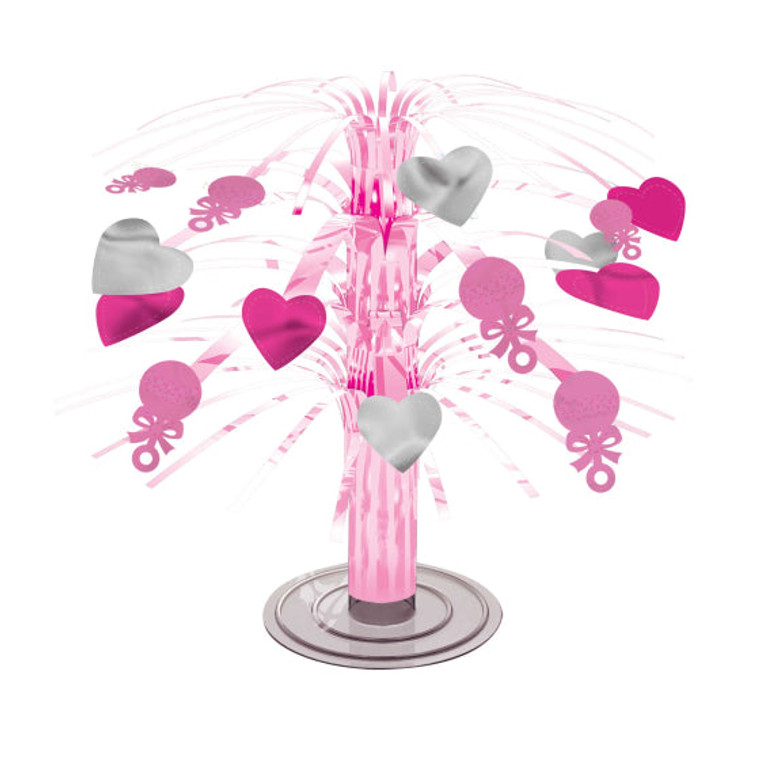 Baby Shower Girl Cascading Table Centrepiece