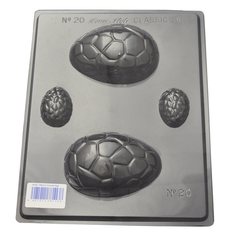 Medium Cracked Egg Chocolate Mould - Homestyle Chocolates #20