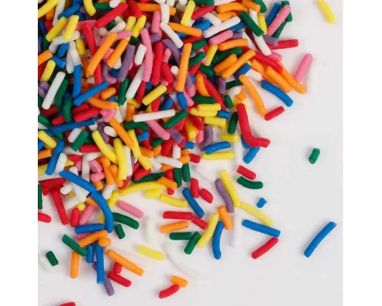 Rainbow Hail Jimmies Sprinkles 30gm