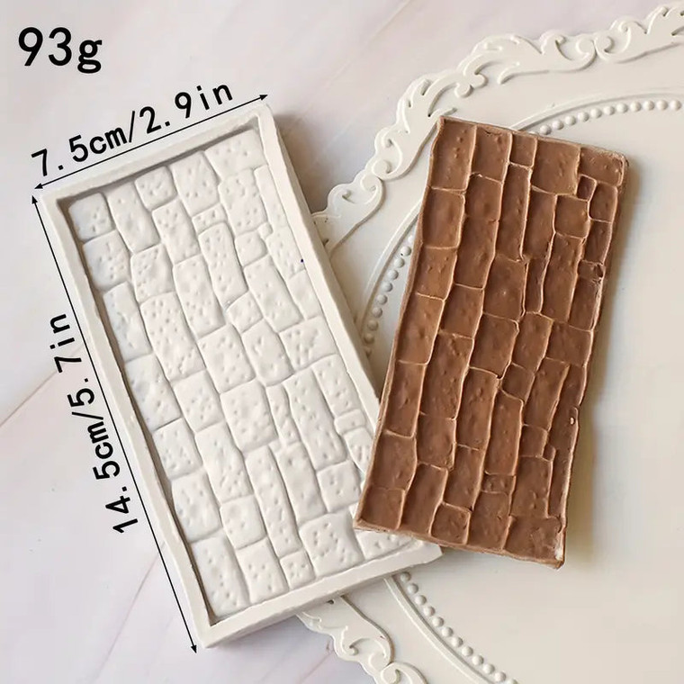 Brick Wall Silicone Impression Mould Brick Wall Silicone Impression Mould