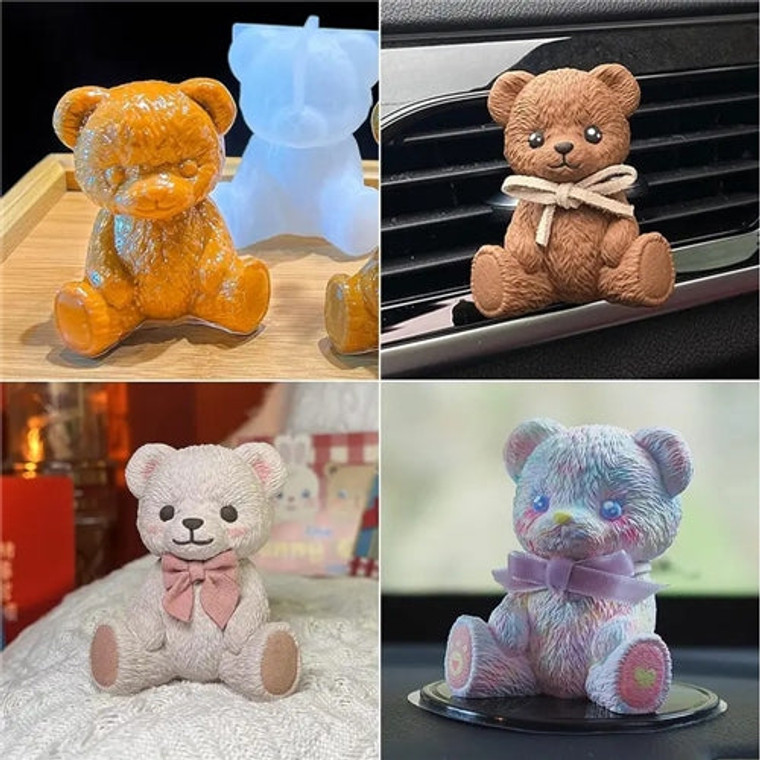 3d Teddy Bear Silicone Mould