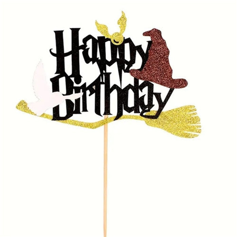 Harry Potter Card Cake Topper