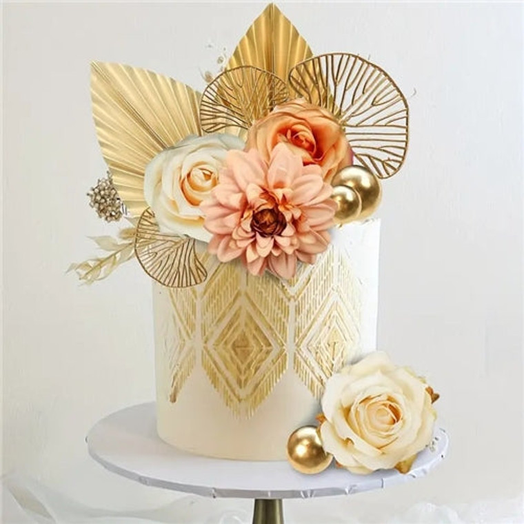 Boho Cake Decoration Set