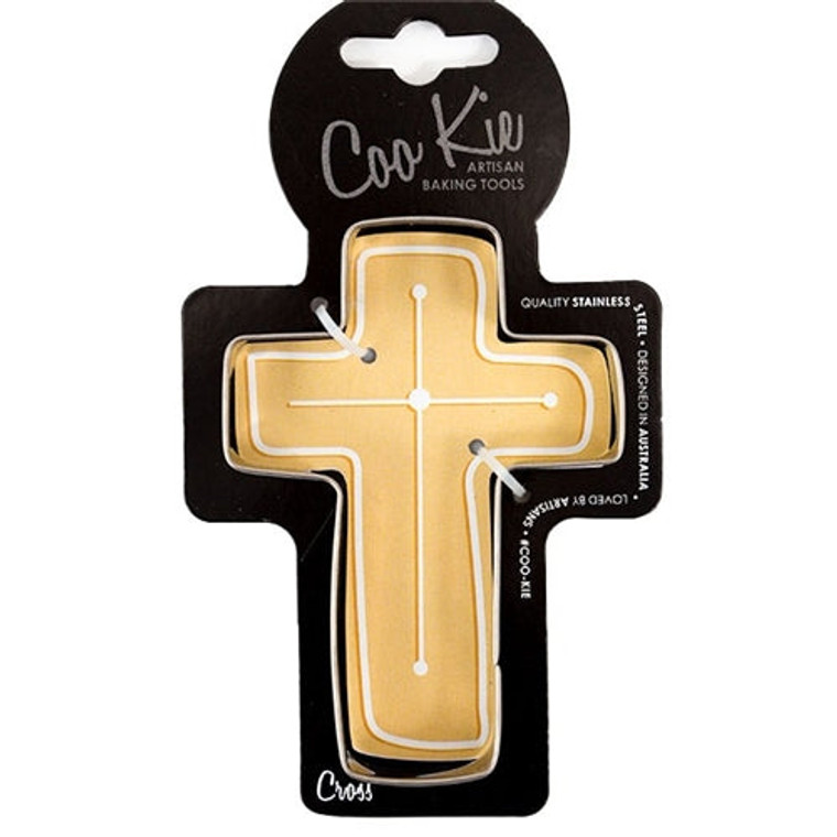 Cross Cookie Cutter by Coo Kie Artisan Baking Tools - The Cake Mixer