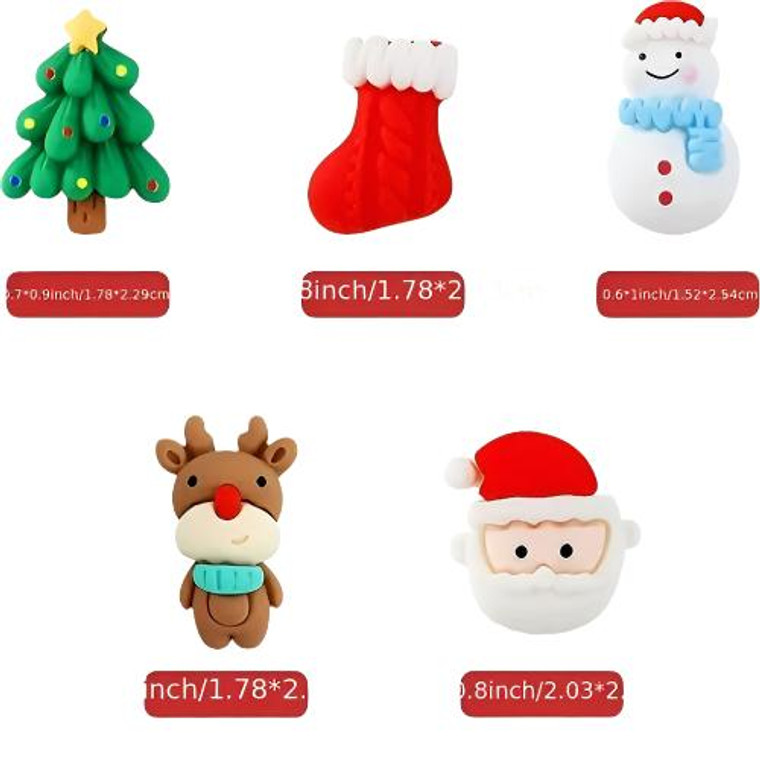 Mini Resin Christmas Cake Charm