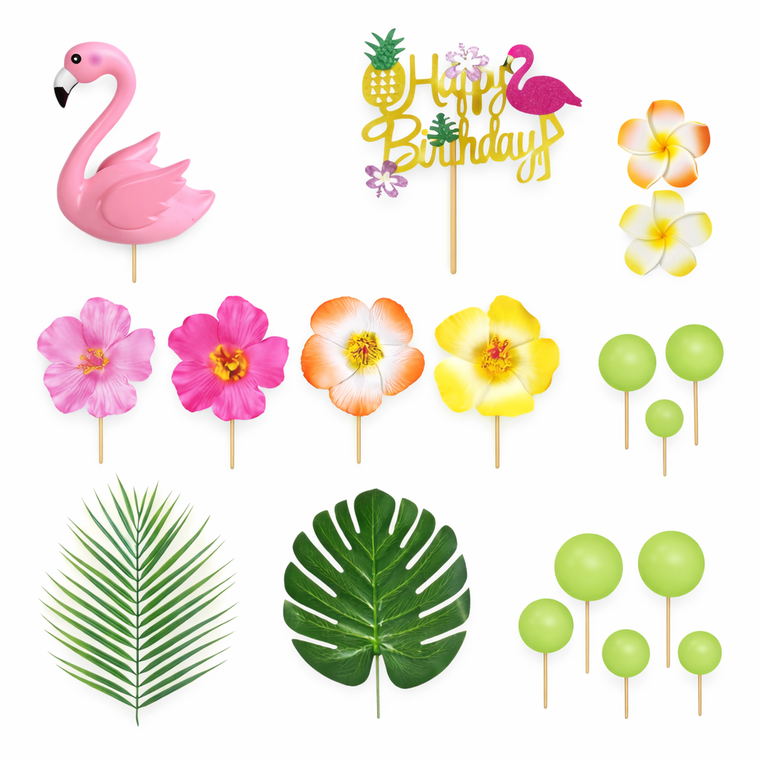 Hawaiian Cake Decorating Set