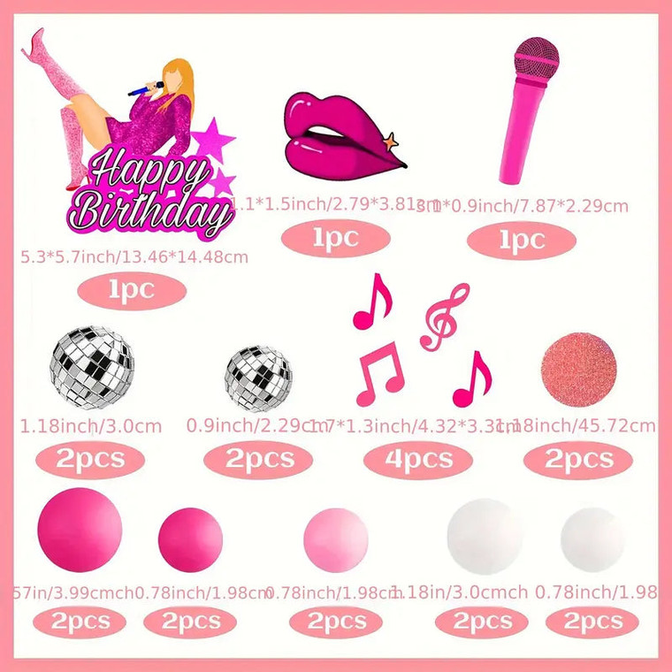 Swiftie Cake Decorating Kit. Perfect for fans