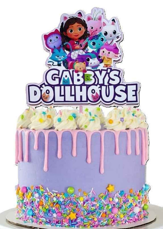 Gabby’s Dollhouse Buttercream Cake Gabby’s Dollhouse Buttercream Cake