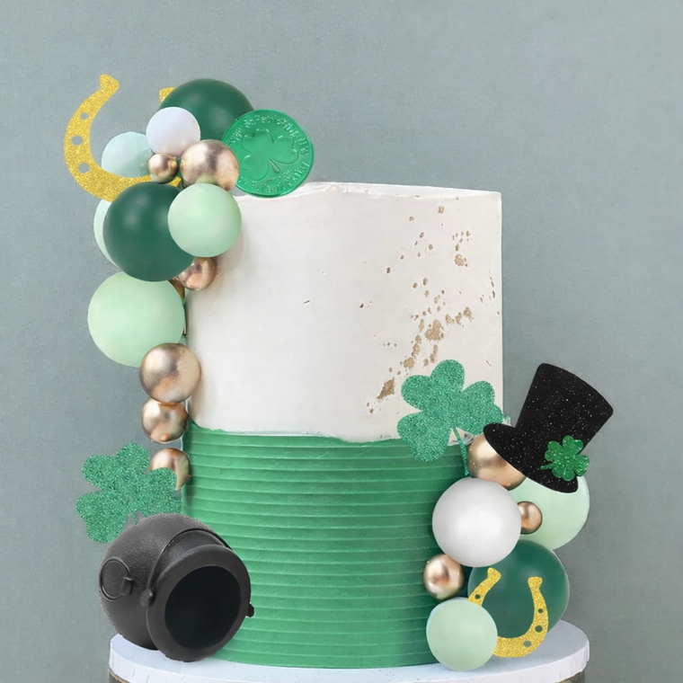 St Patricks Day Buttercream Cake
