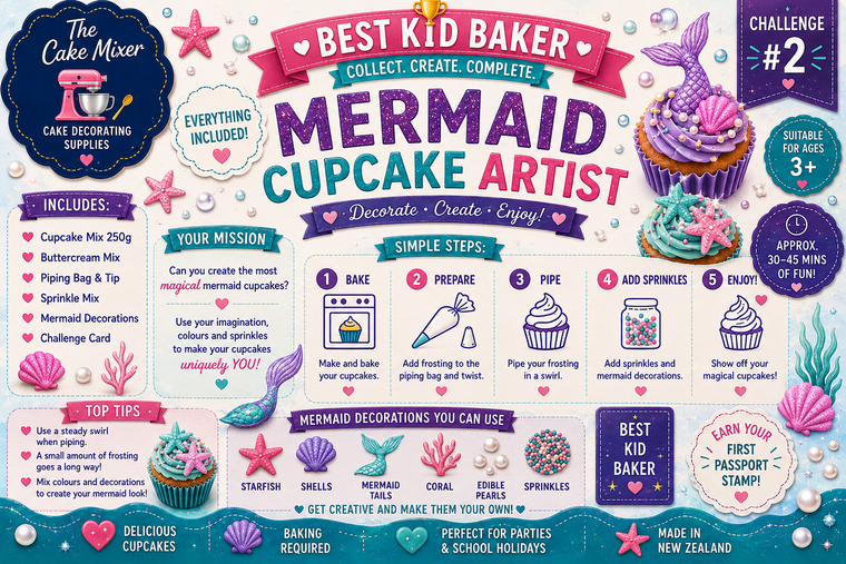 Best Kid Baker Challenge #2 – Cupcake Artist