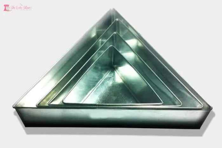 9 Inch Triangle Cake Tin Hire