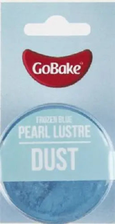 GoBake Pearl Lustre Dust - Frozen Blue - 2gm