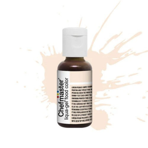 Chefmaster Sienna/ Flesh Gel Colouring. Liqua Gel 20gm