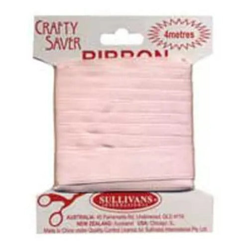 Baby Pink 16mm Wide Satin Ribbon. 4m Length