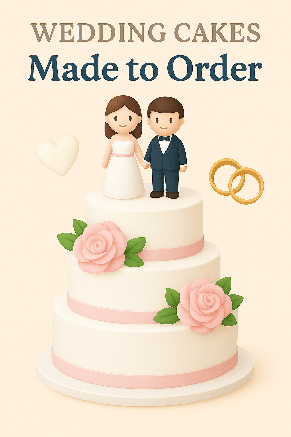 Wedding Cakes Made to Order