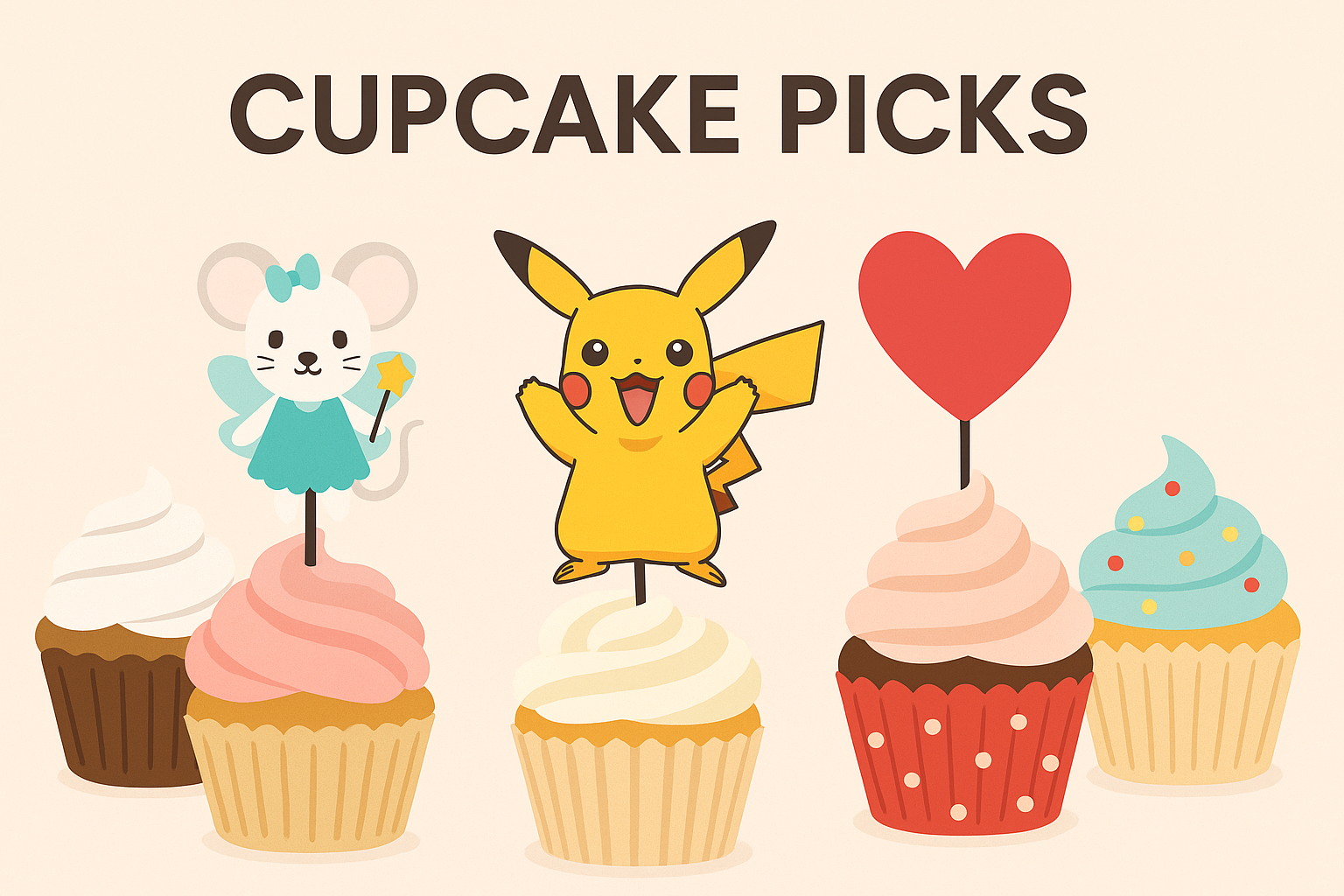 Cupcake Picks