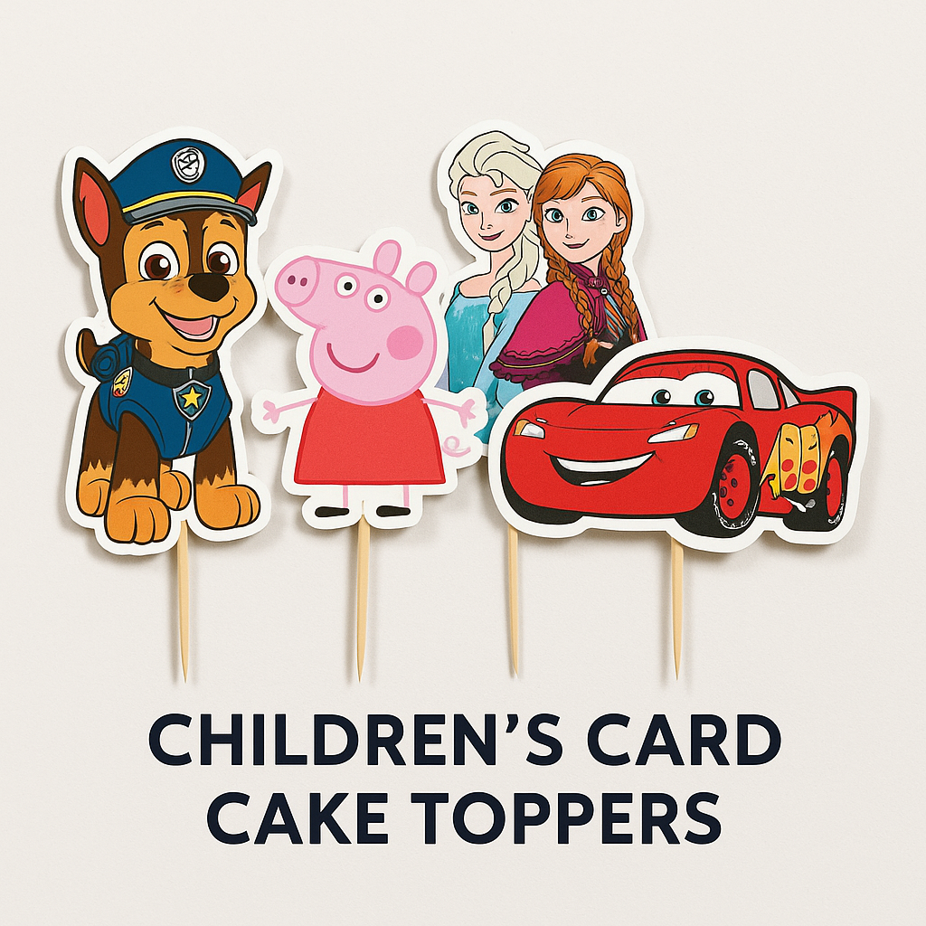 Kids Theme Cake Toppers