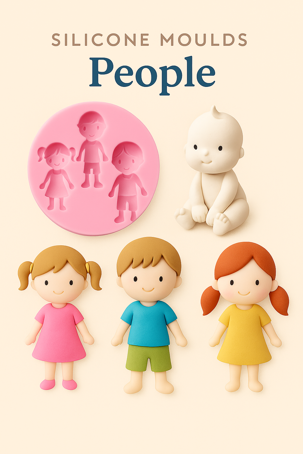 People Silicone Moulds