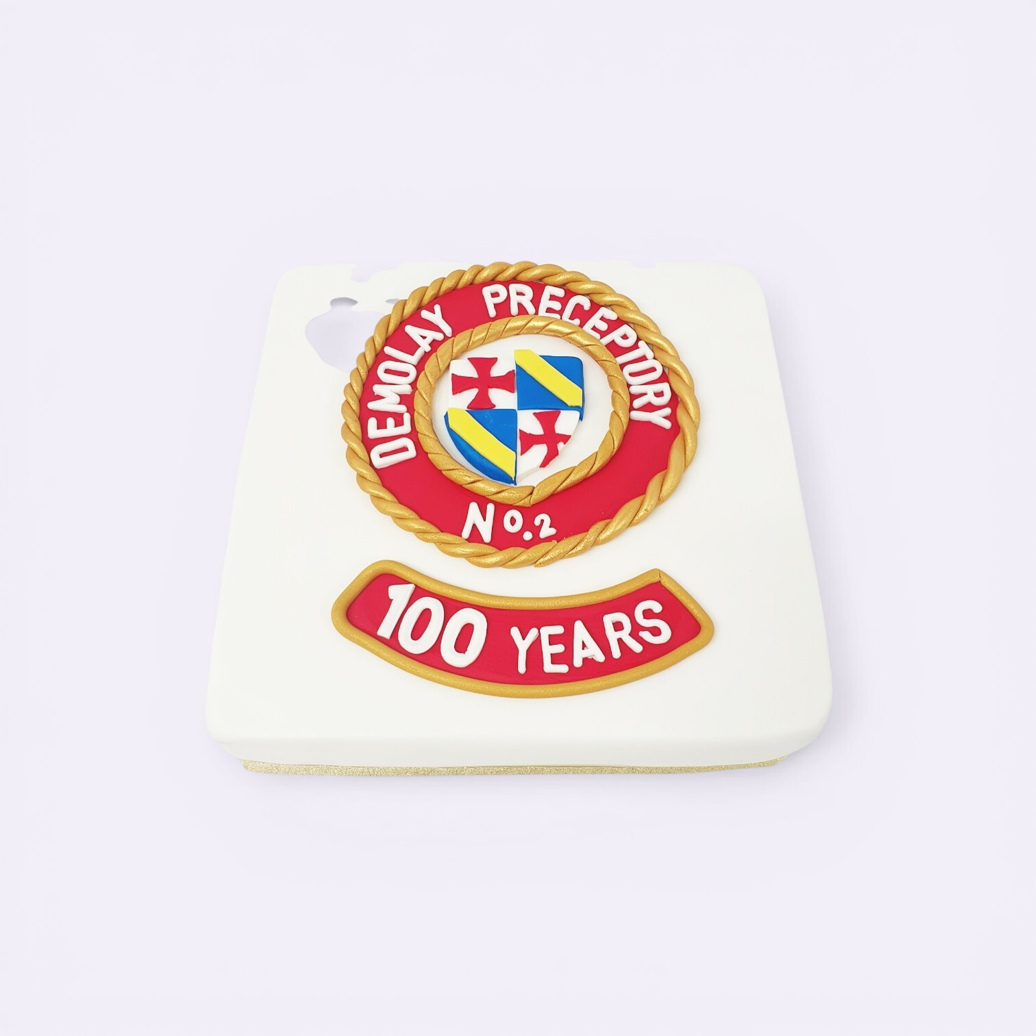 100th anniversary celebration cake