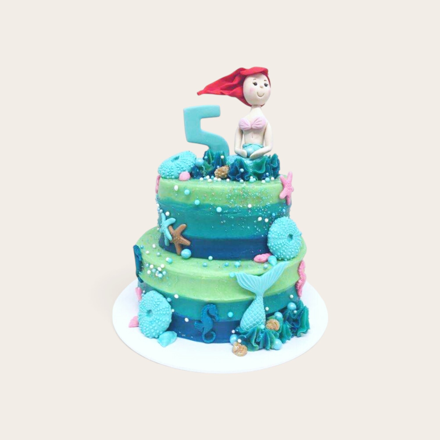 2 tier blue green mermaid cake.jpg