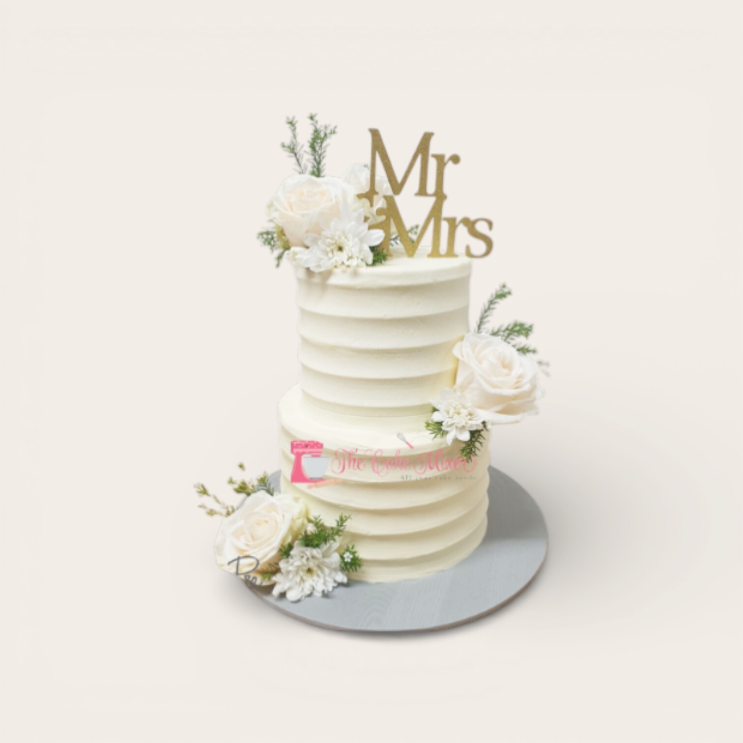 2 tier buttercream wedding cake.jpg