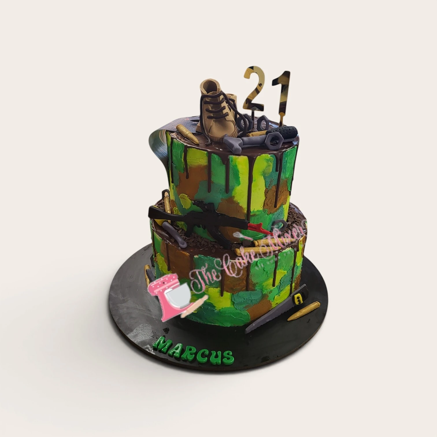 21st birthday army cake.jpg
