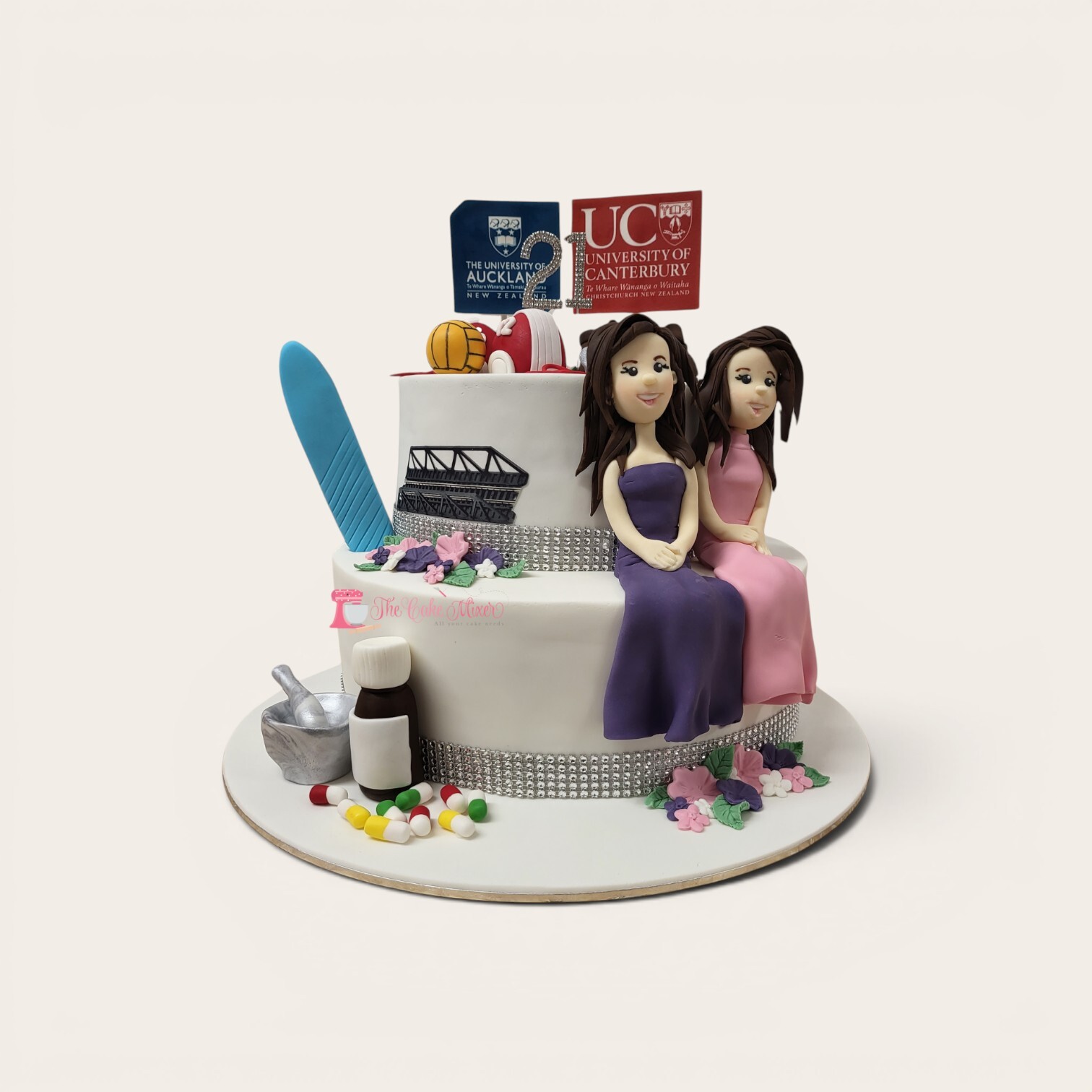 21st birthday life story cake.jpg