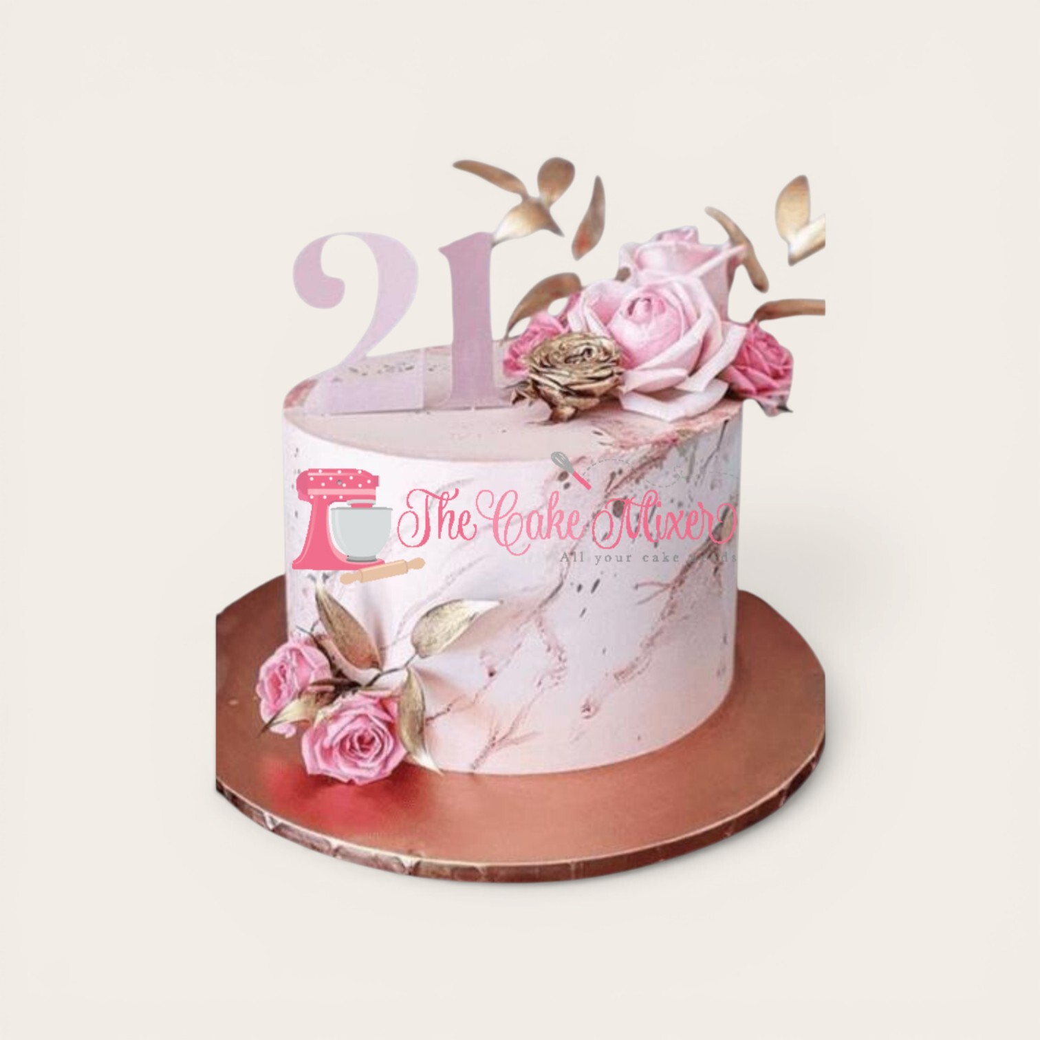 21st pink floral cake.jpg