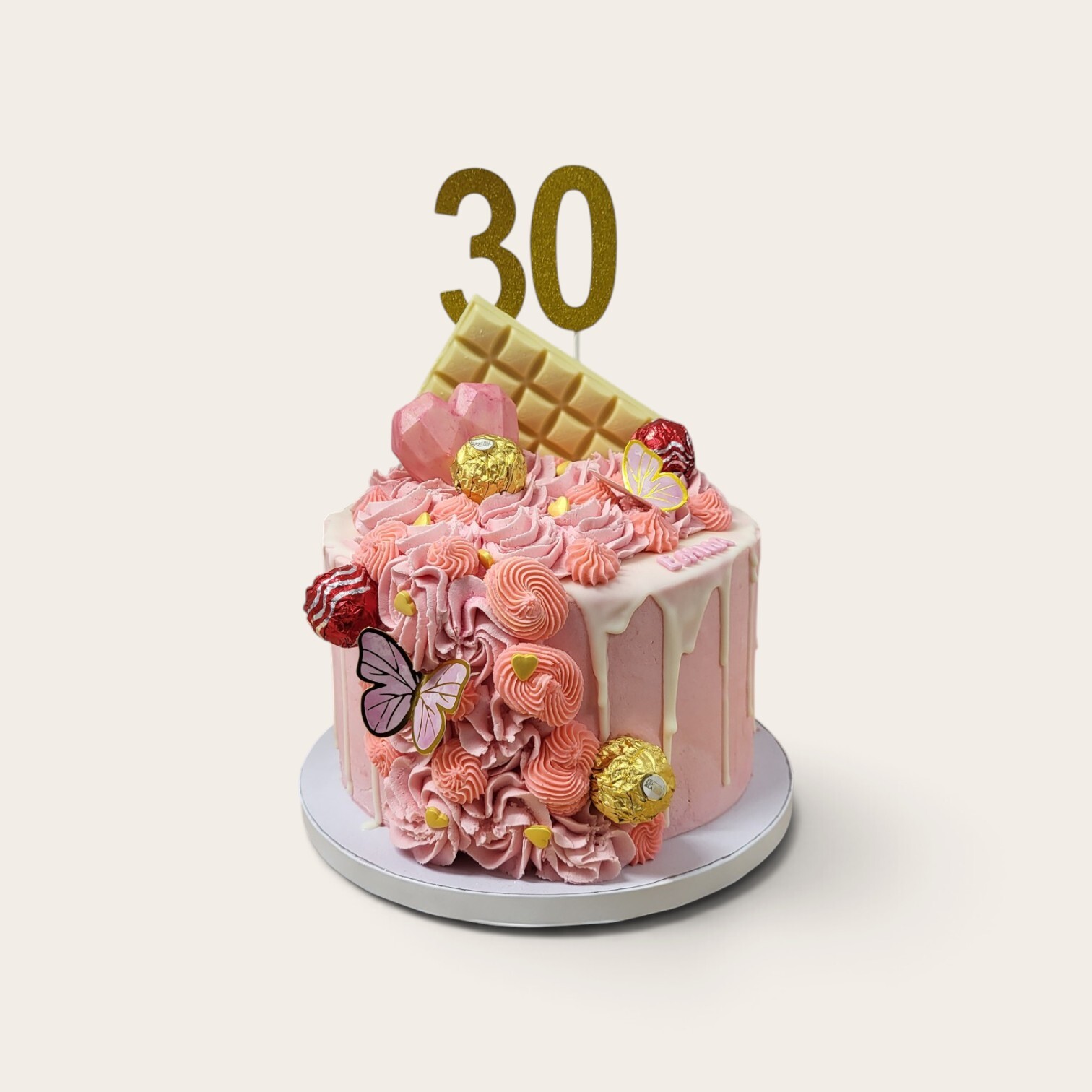 30th birthday drip cake pink.jpg