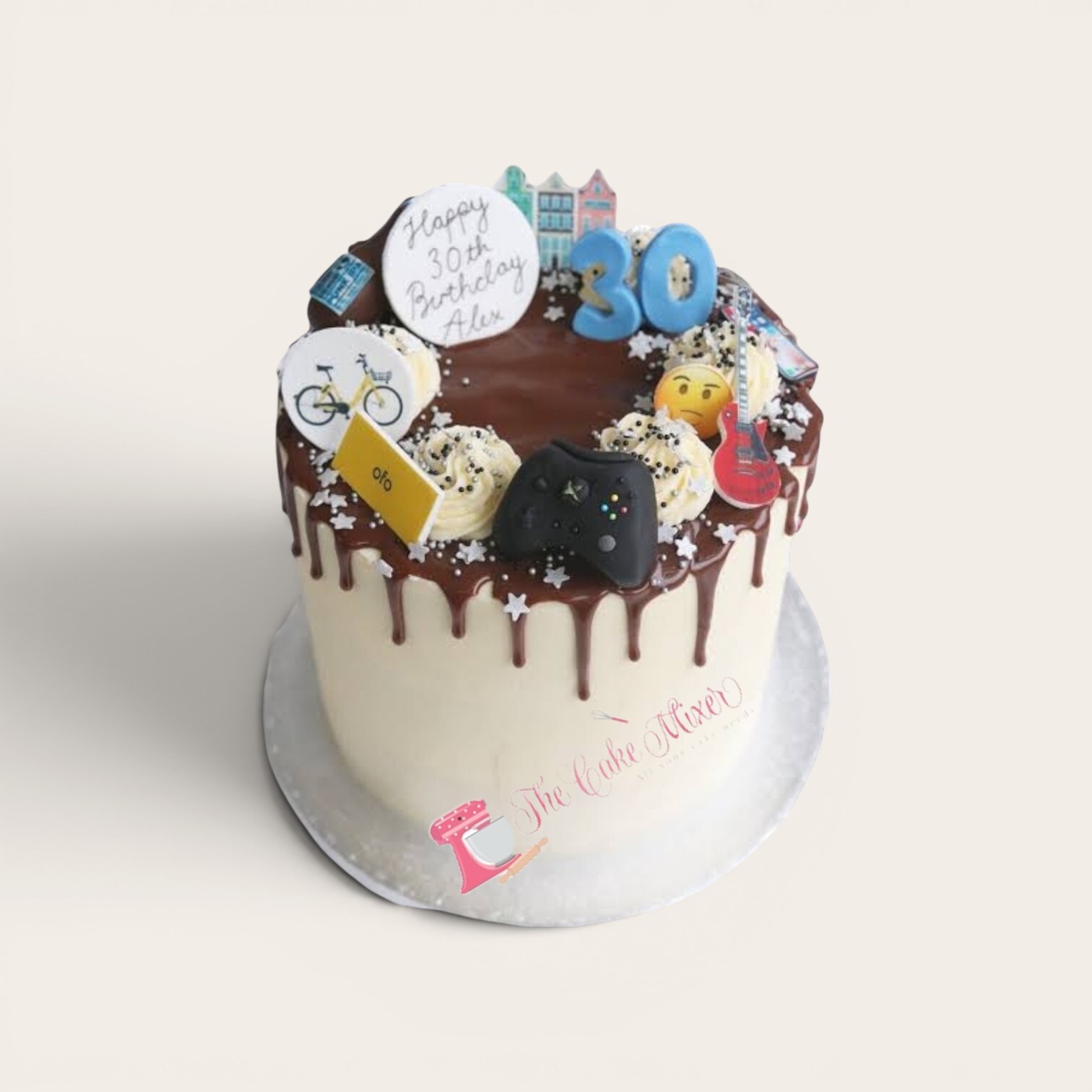 30th birthday icon cakes.jpg