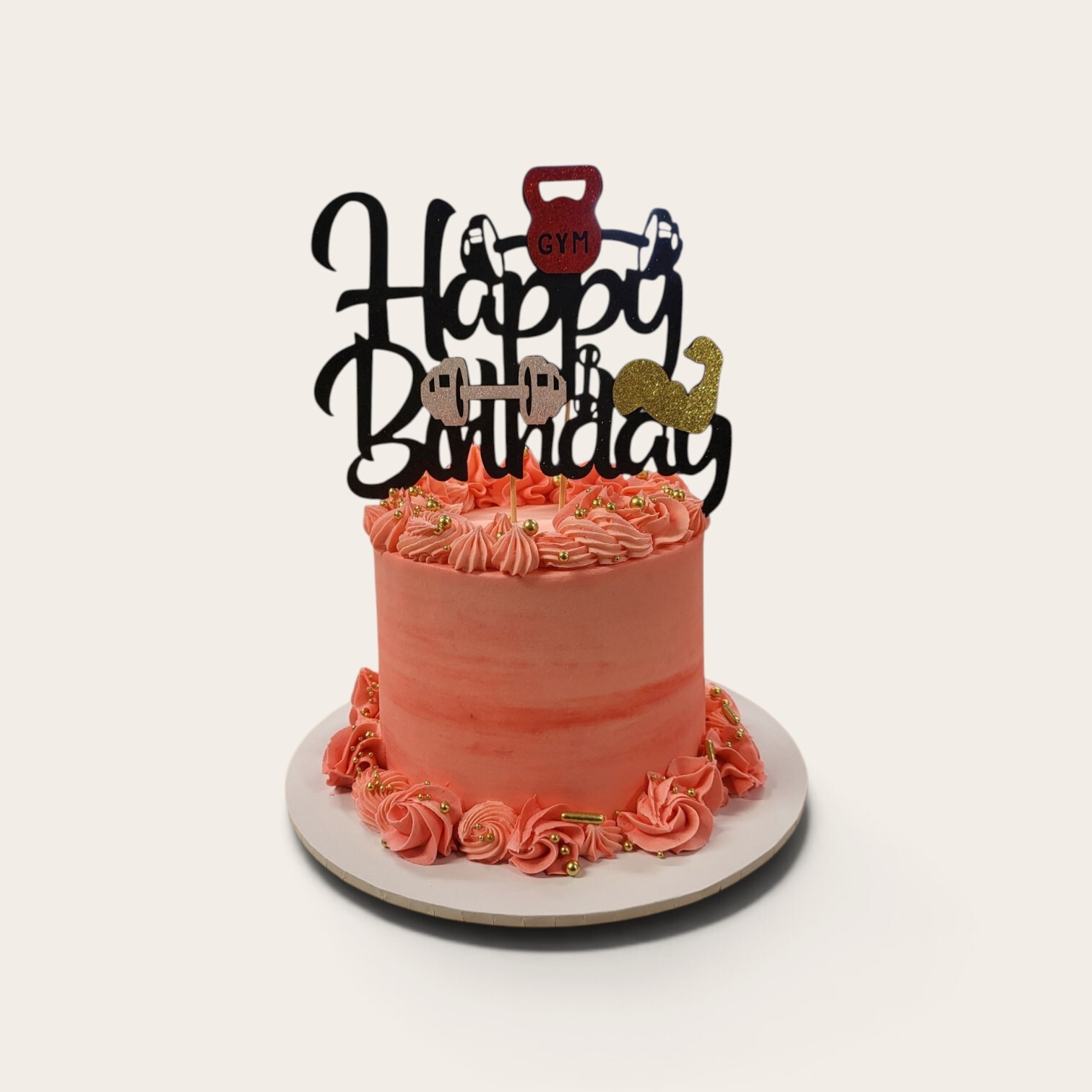 30th gym bunny cake.jpg