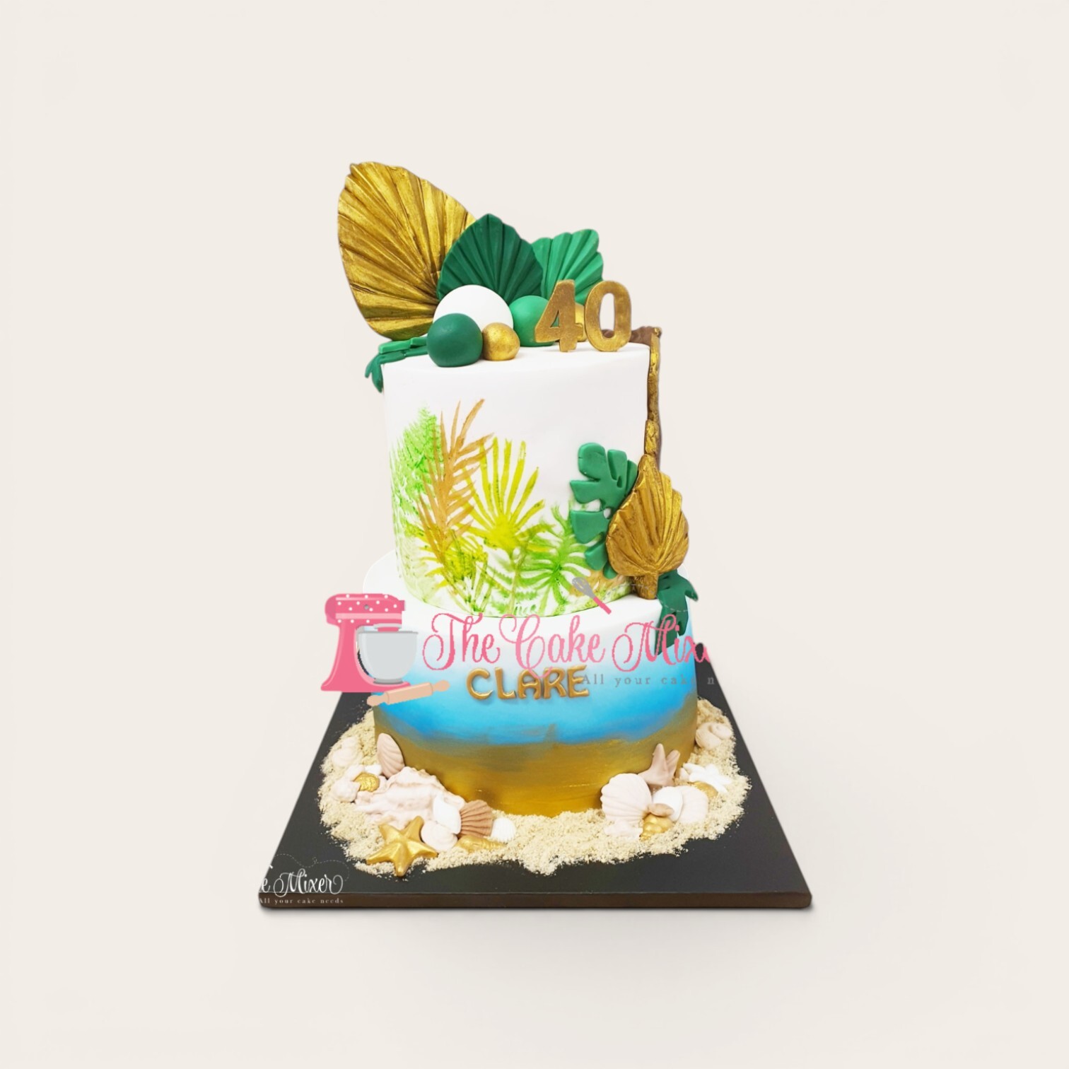 40th birthday beach rainforest cake.jpg