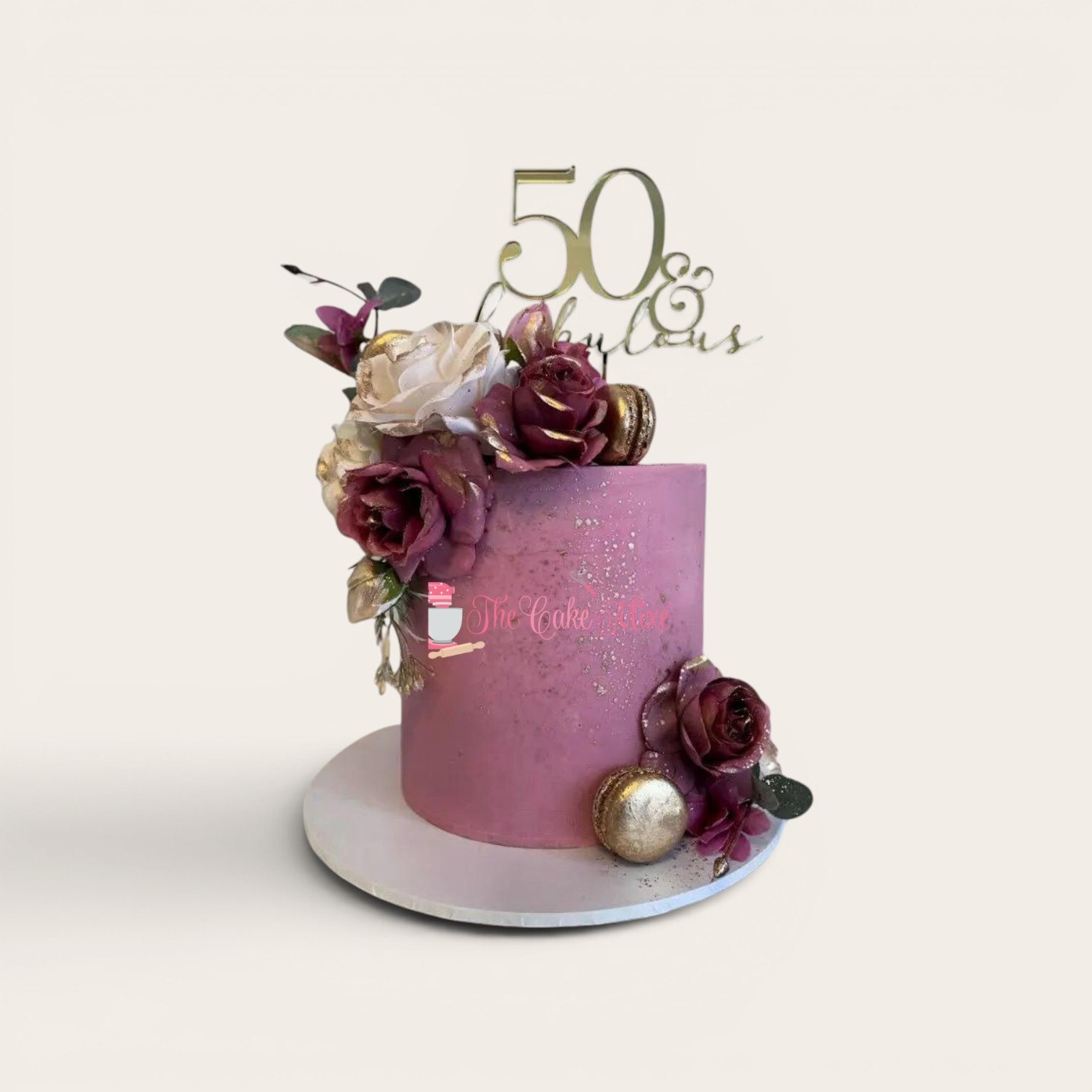 50th birthday buttercream floral cake.jpg