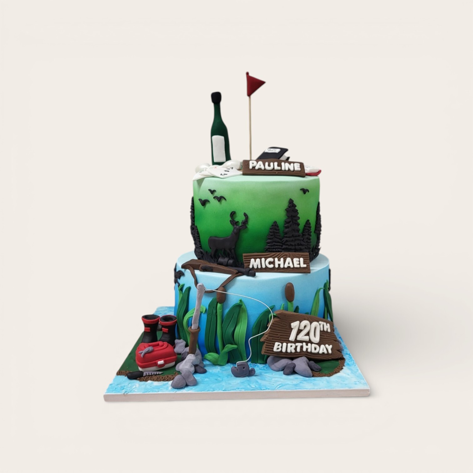 60th hunting fishing cake.jpg