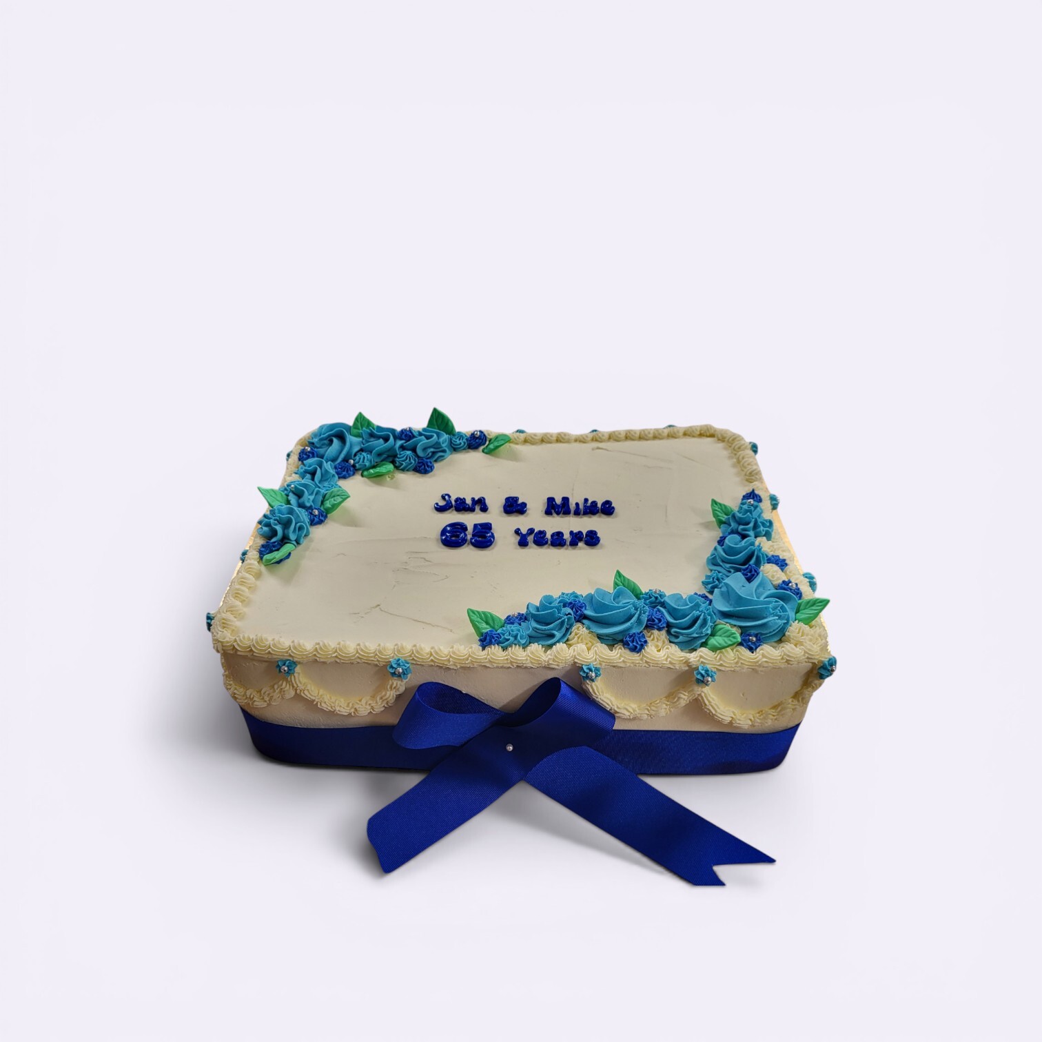 anniversary slab cake