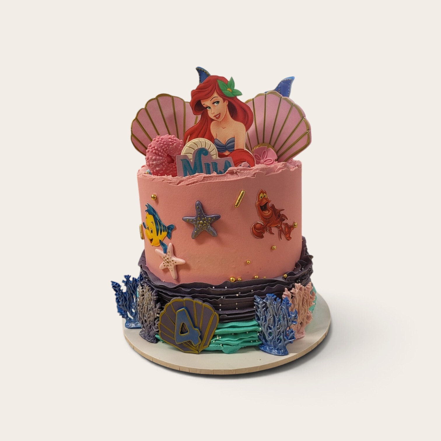 ariel mermaid cake pink .jpg
