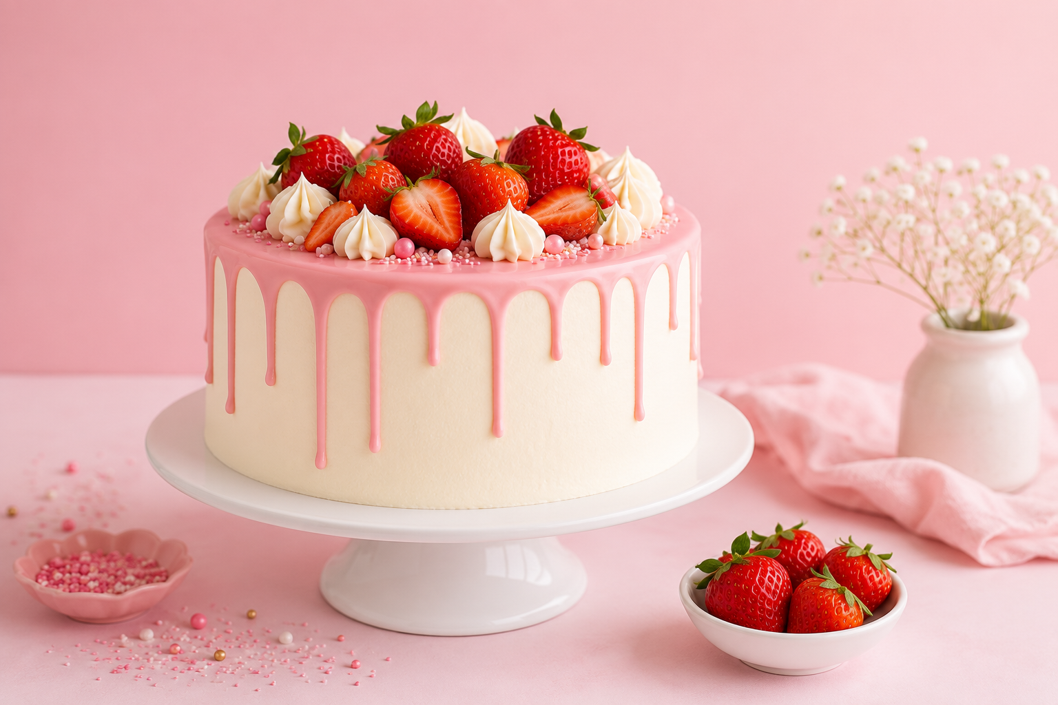 Baked fresh cakes from The Cake Mixer