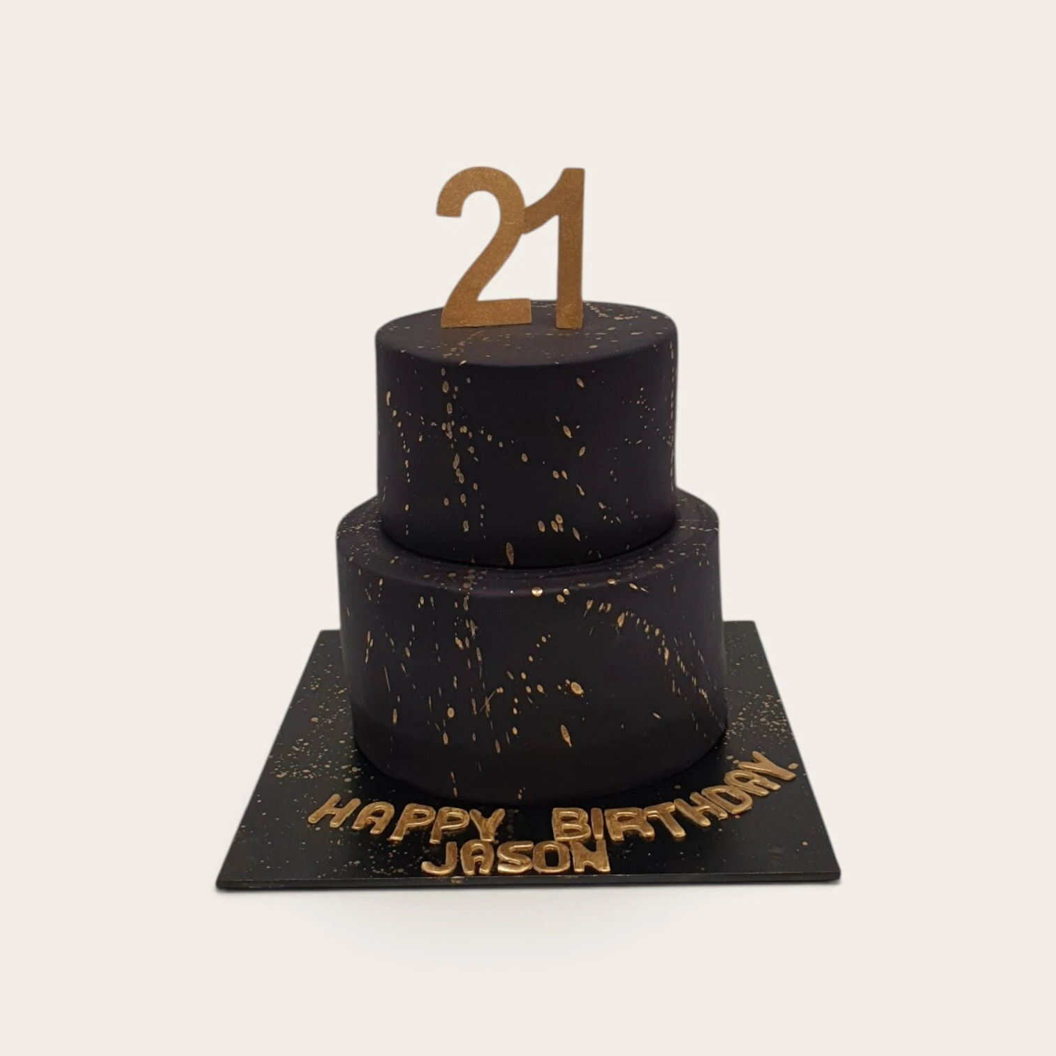 black gold 2 tier cake.jpg