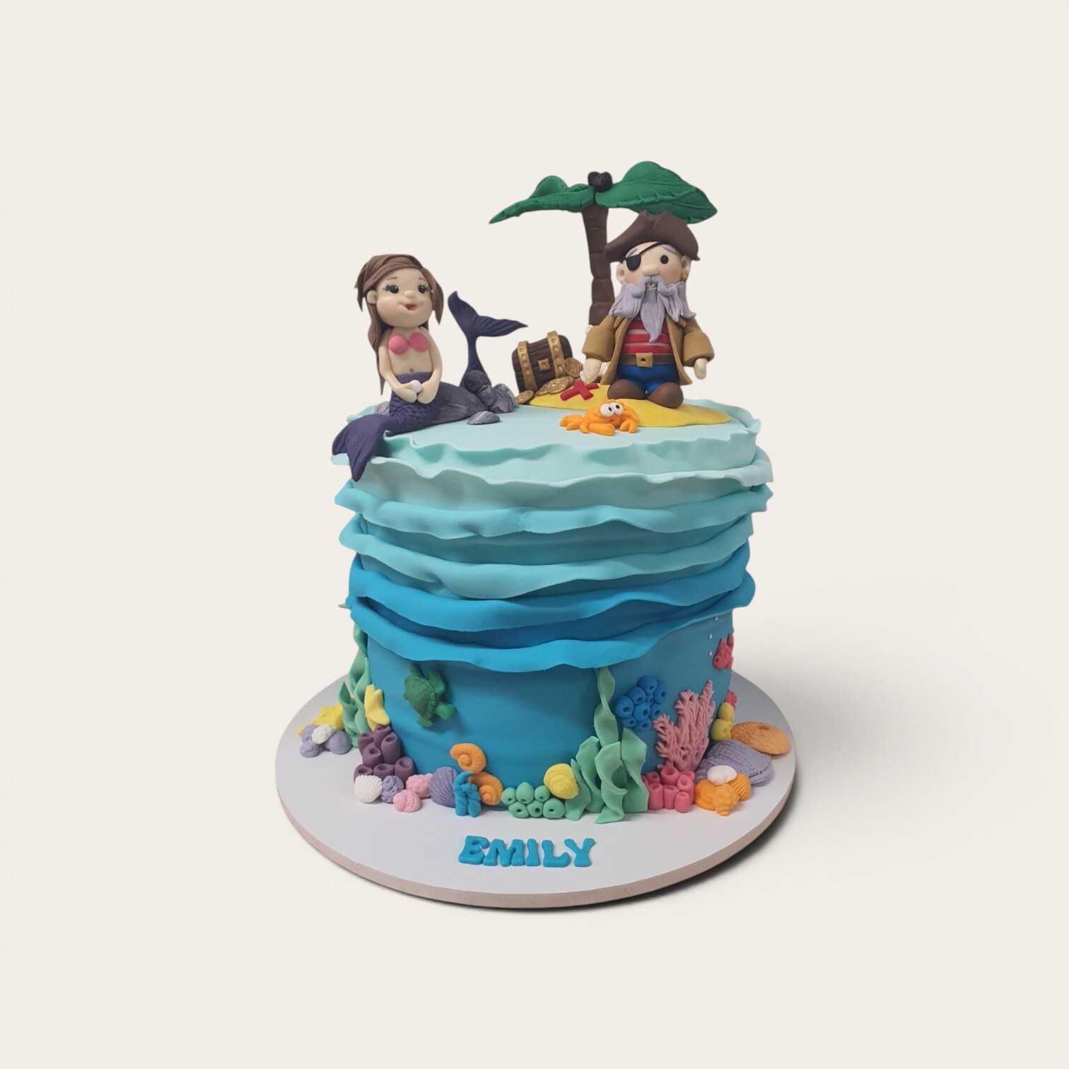 mermaid and pirate birthday cake.jpg