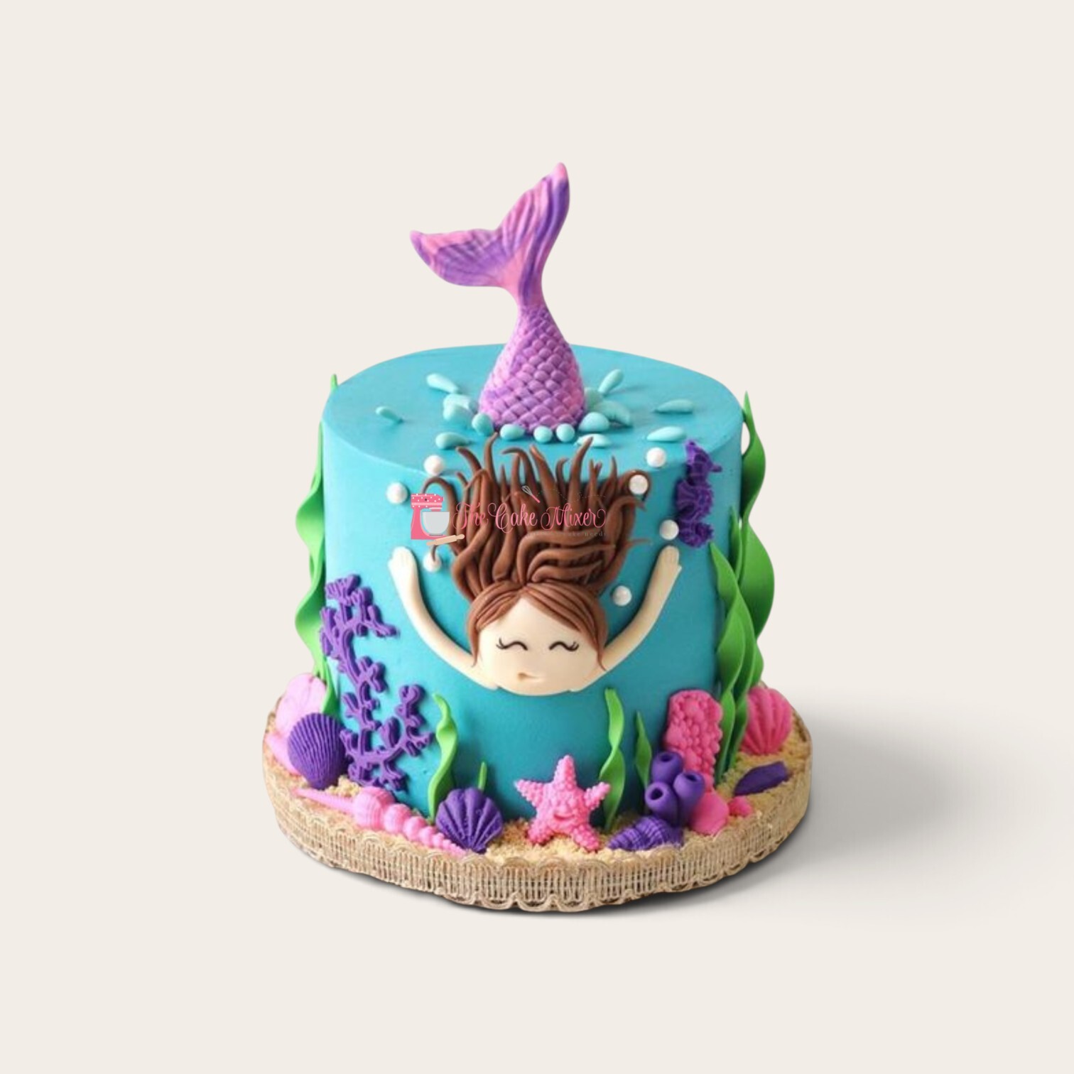 mermaid sea theme cake.jpg
