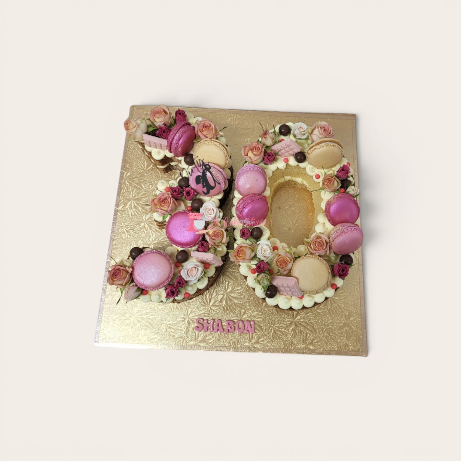 numbr 30 shaped cake.jpg