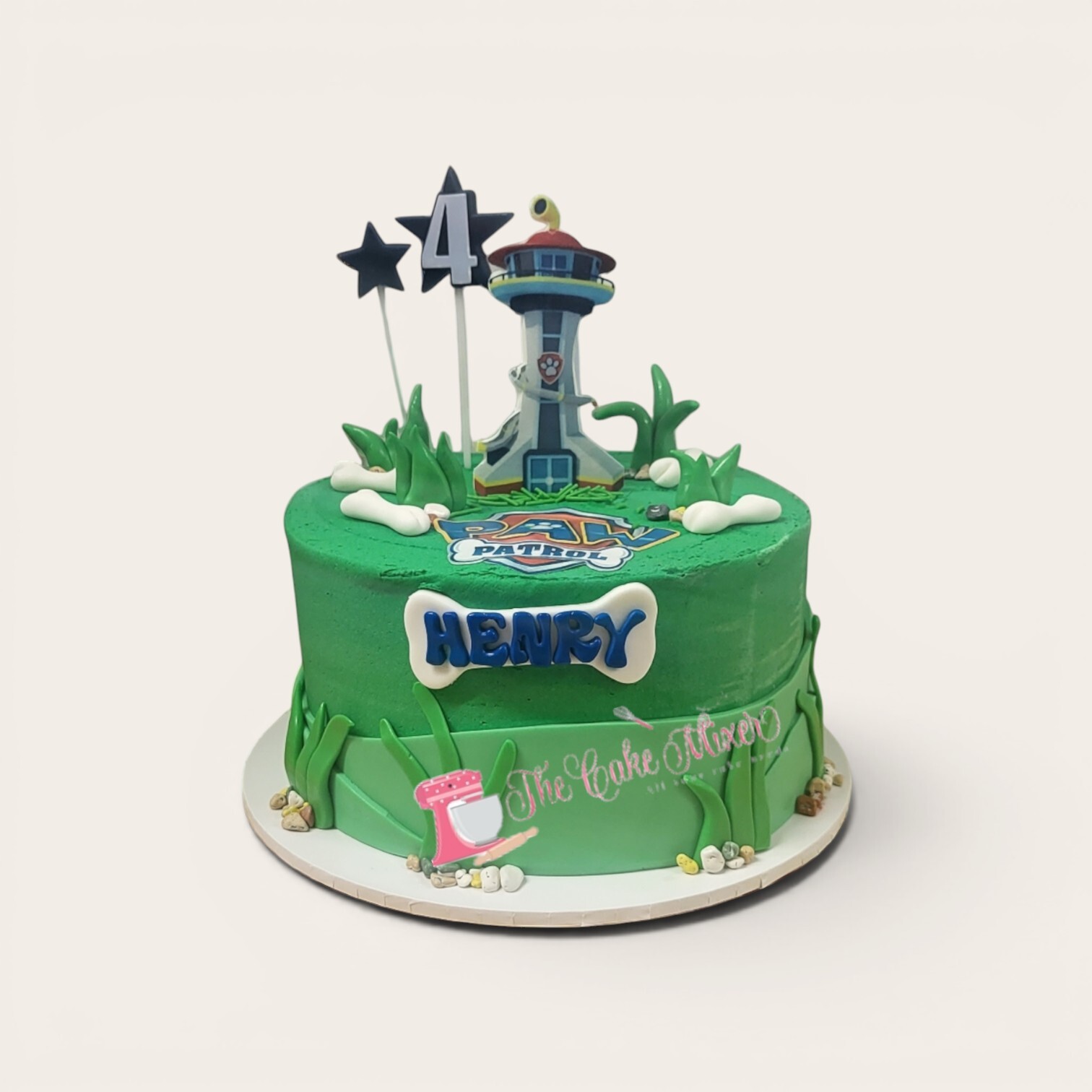 paw patrol green cake.jpg