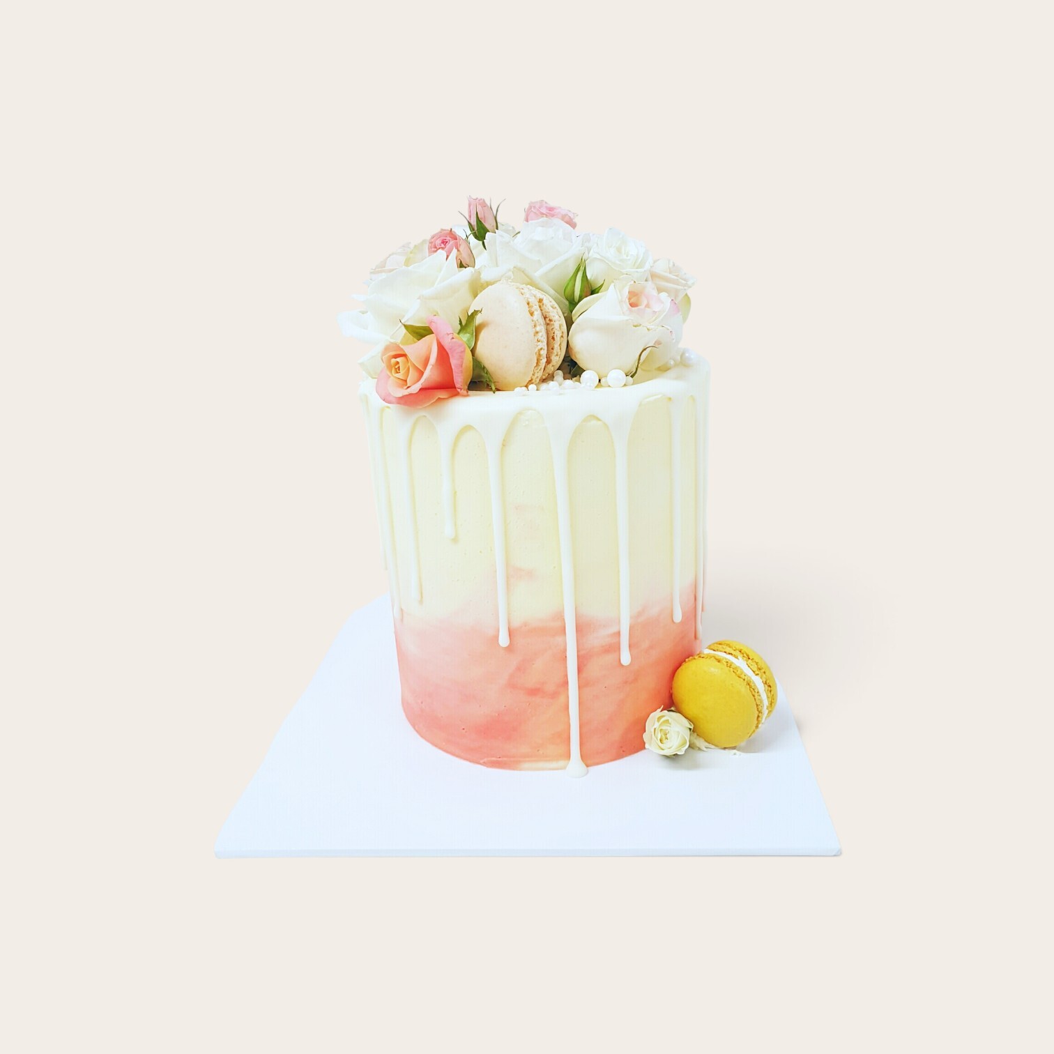 peach 30th floral cake.jpg