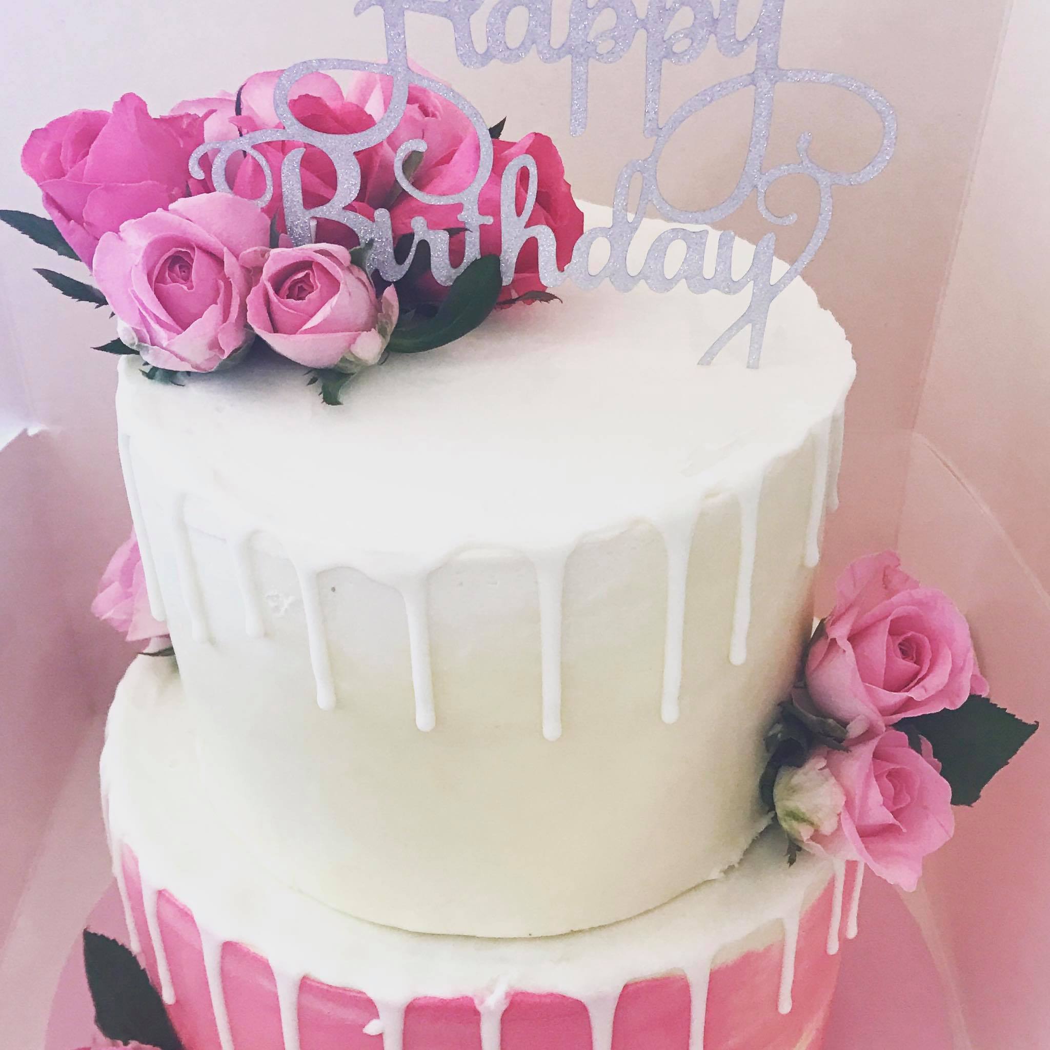 pink white drip cake with fresh flowers.jpg