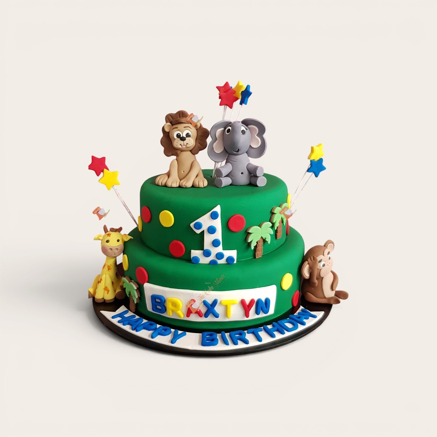 safari animal 2 tier birthday cke.jpg