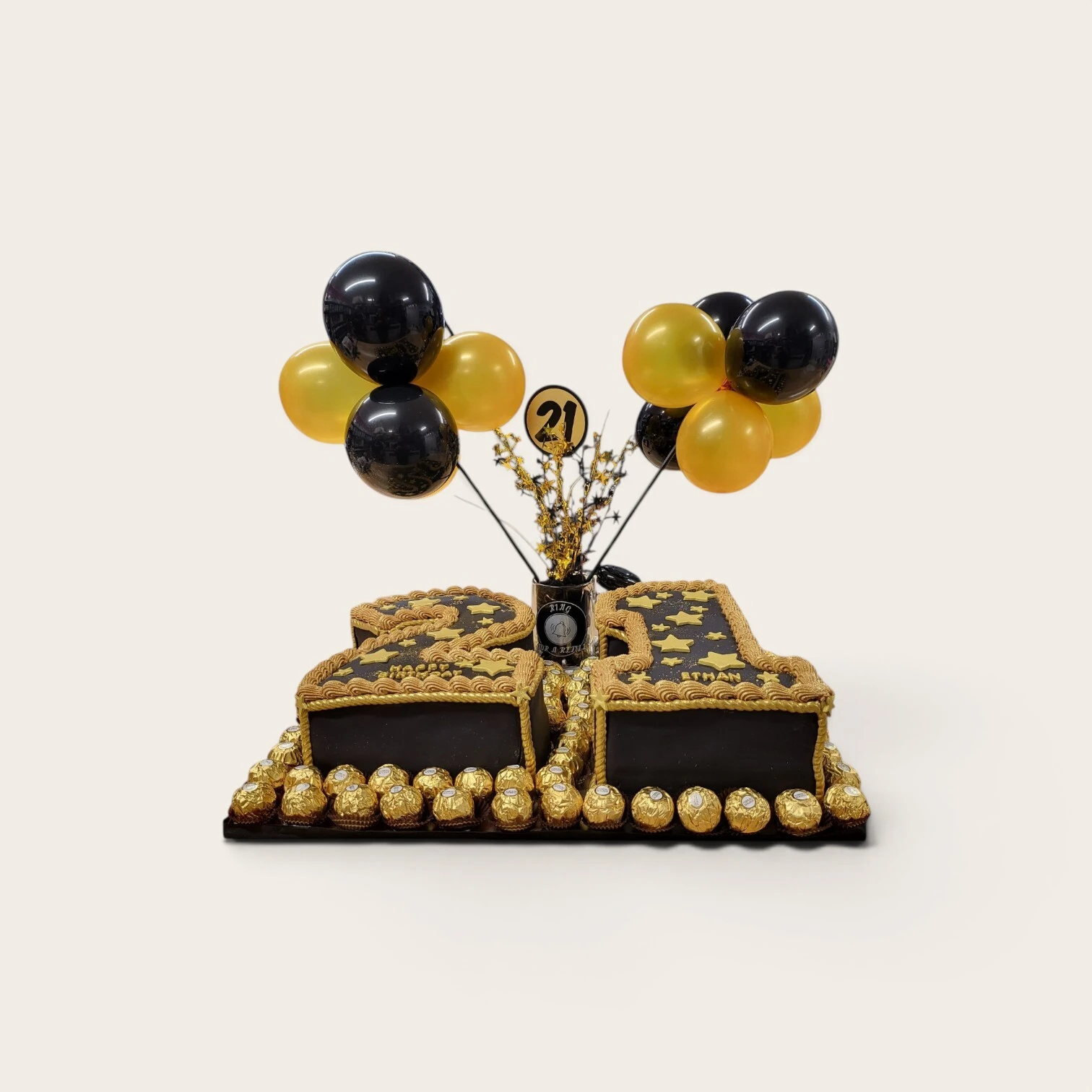 shaped number 21 cake.jpg