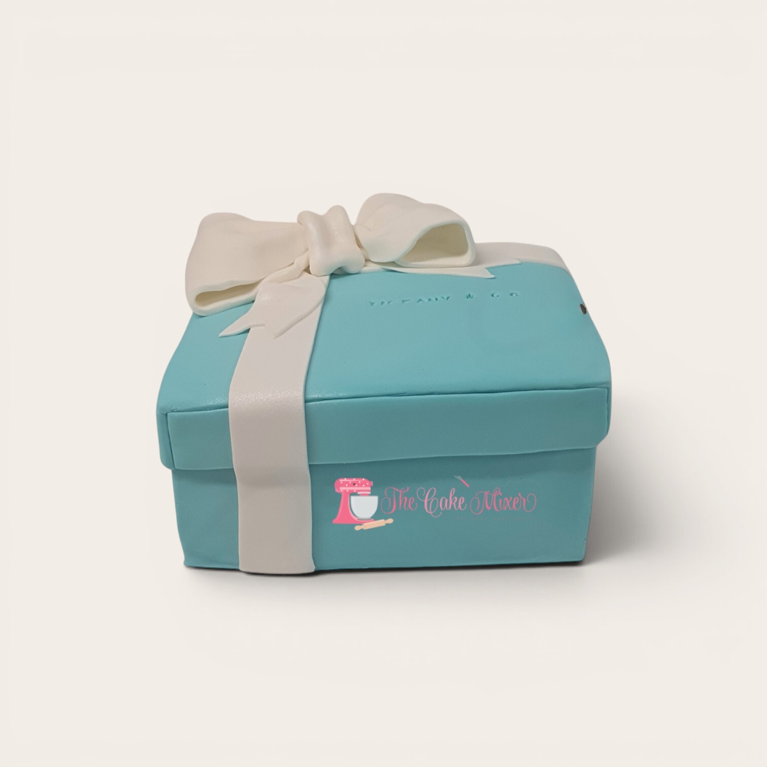 tiffany gift box shaped cake.jpg