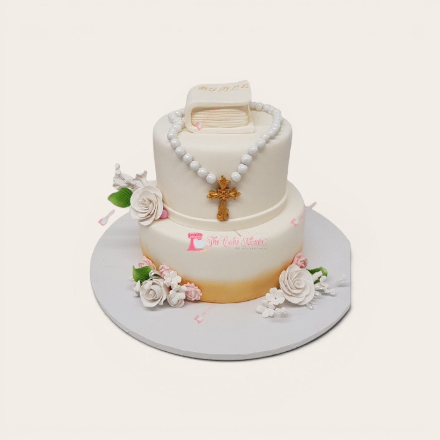 white gold communion cake.jpg